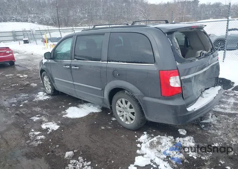 2016 Chrysler Town & Country Touring from USA, damaged, VIN 2C4RC1BG8GR121664